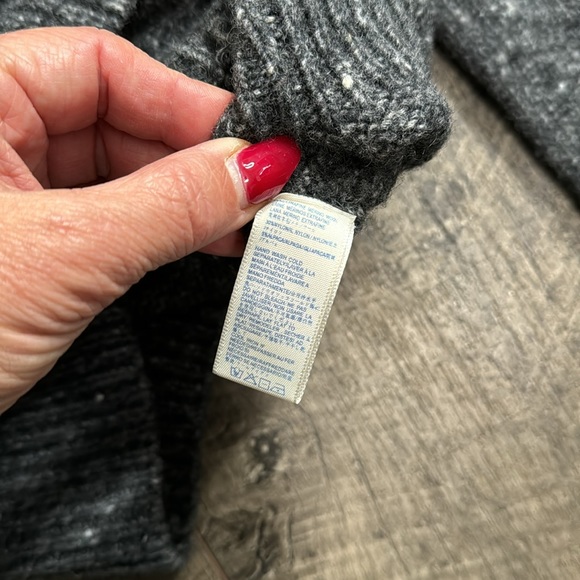 REBECCA MINKOFF WOOL ALPACA COLD SHOULDER SWEATER - Picture 12 of 12